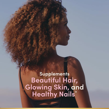 Nature's Bounty Advanced Hair, Skin & Nails, Argan-Infused Vitamin Supplement with Biotin and Hyaluronic Acid..