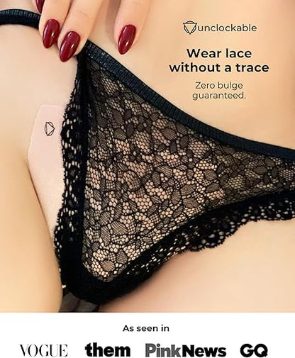 Unclockable Tuck Kit® 2 | All-Day Safety | 7 Swim-Proof Tucks | Transgender, NB, Drag Queens, Crossdressing Gaff Alternative