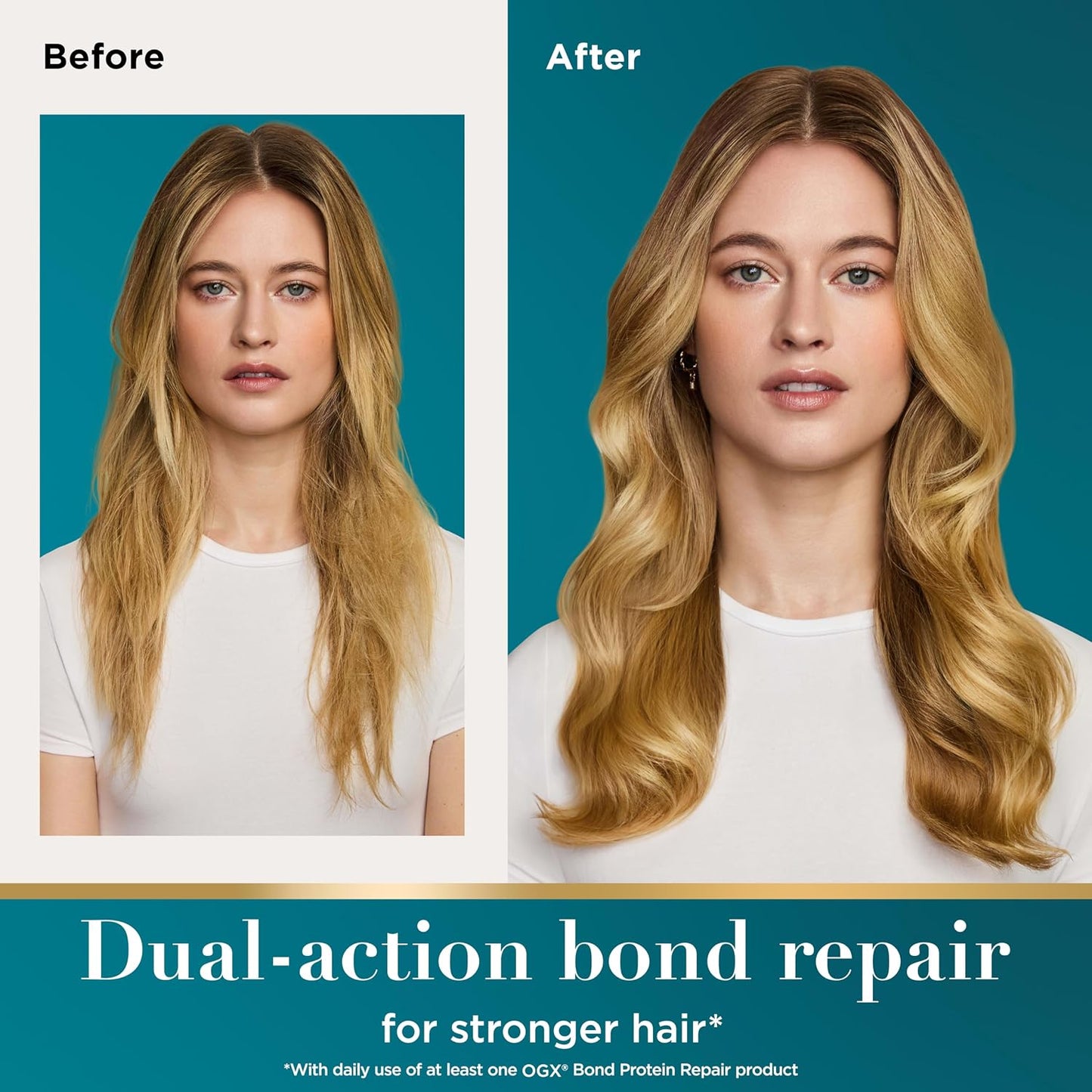 OGX Bond Protein Repair 450°F Heat Protect Spray for Hair 6.5 Fl Oz (Pack of 1)