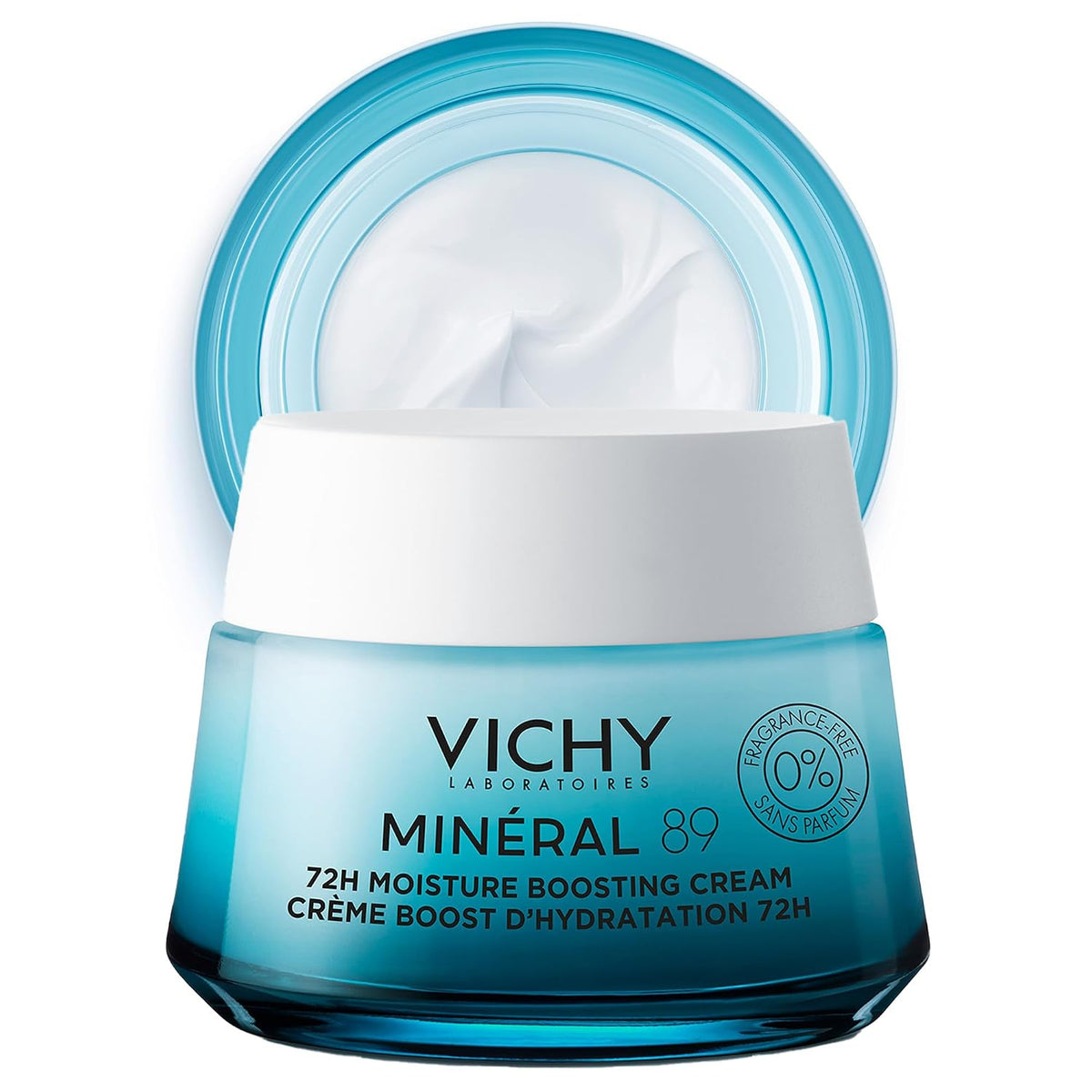 VICHY Mineral 89 Lightweight Face Cream Hydrating Face Moisturizer 1.35oz