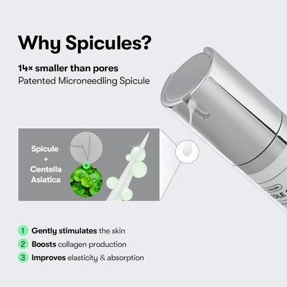 VT COSMETICS CICA Reedle Shot 300, Advanced Night Exosome, Microneedling Serum, Centella Asiatica, Hyaluronic Acid..