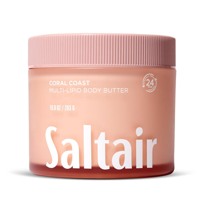 Saltair Multi-Lipid Body Butter – Hydrating 24-Hour Moisture – Body Cream for Soft Skin & Barrier Support..