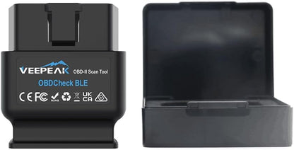 Veepeak OBDCheck BLE Bluetooth OBD II Scanner for iOS & Android..