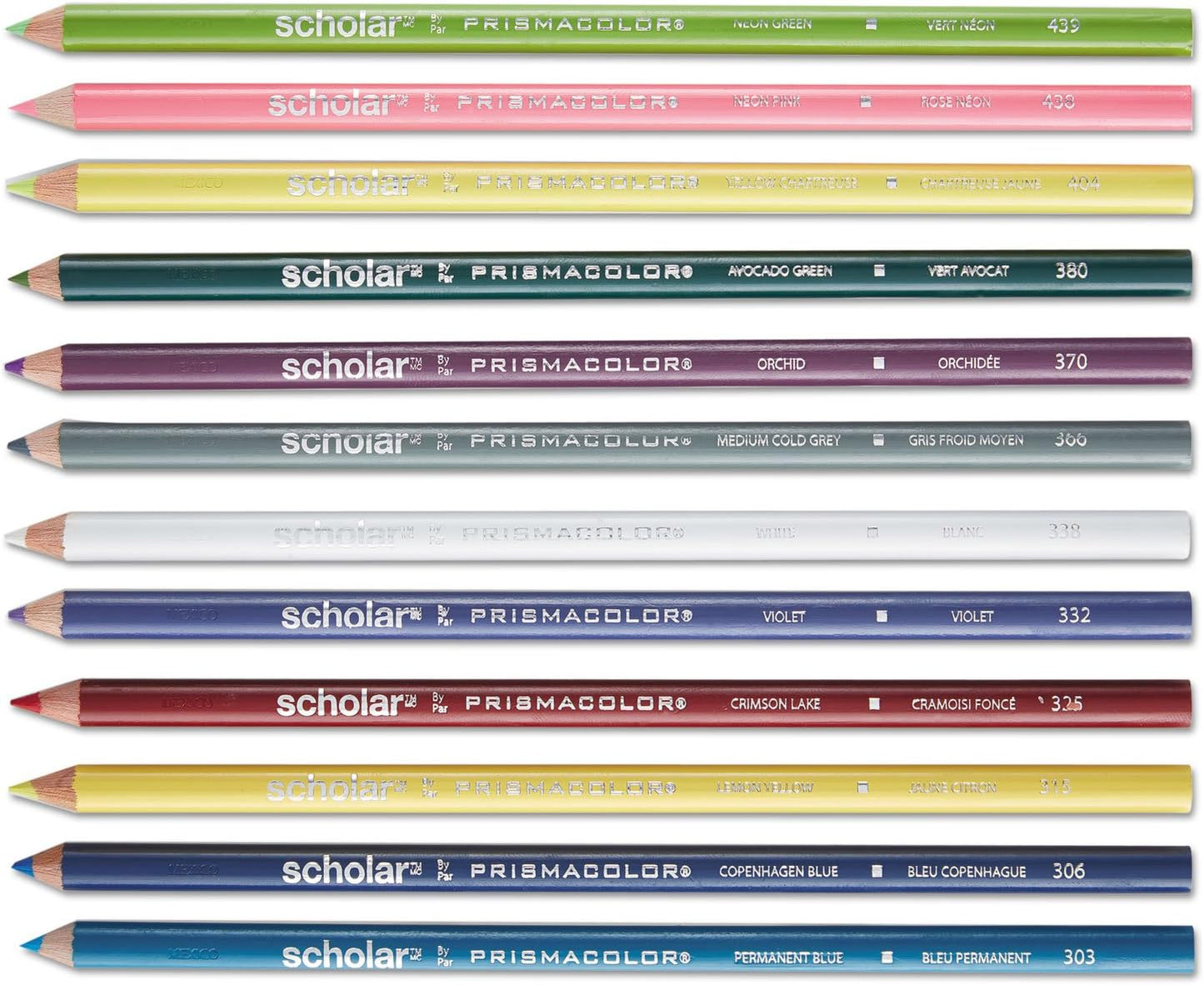 Prismacolor Scholar Colored Pencils, 48-Count