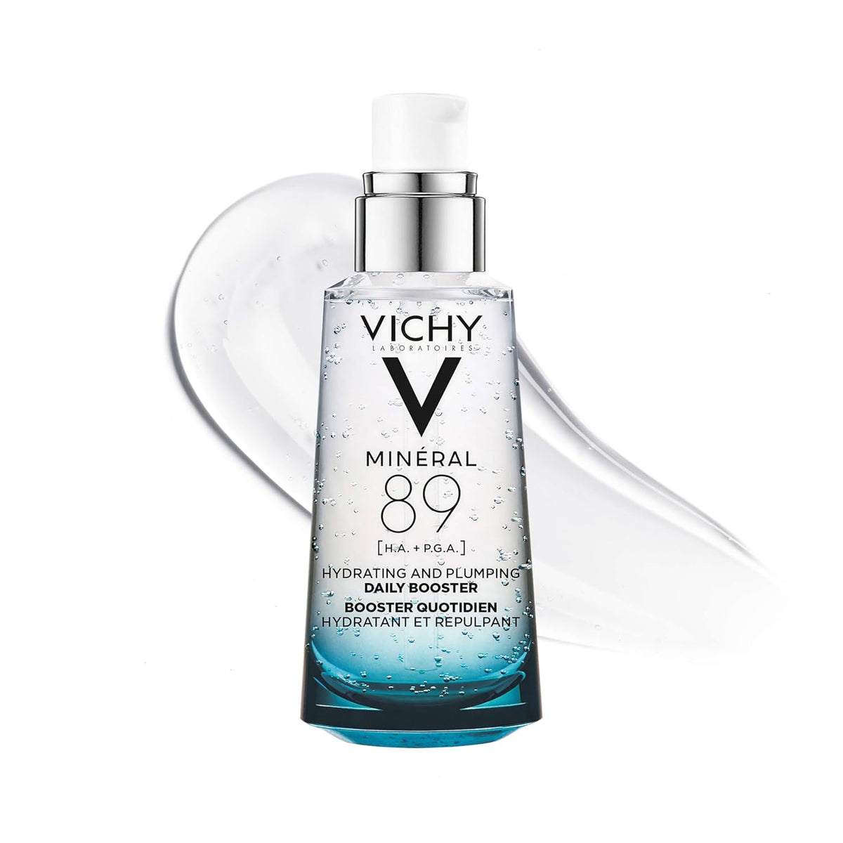 Vichy Mineral 89 Booster, Hyaluronic Acid Serum, Skin Barrier Repair