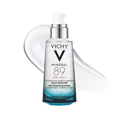 Vichy Mineral 89 Booster, Hyaluronic Acid Serum, Skin Barrier Repair