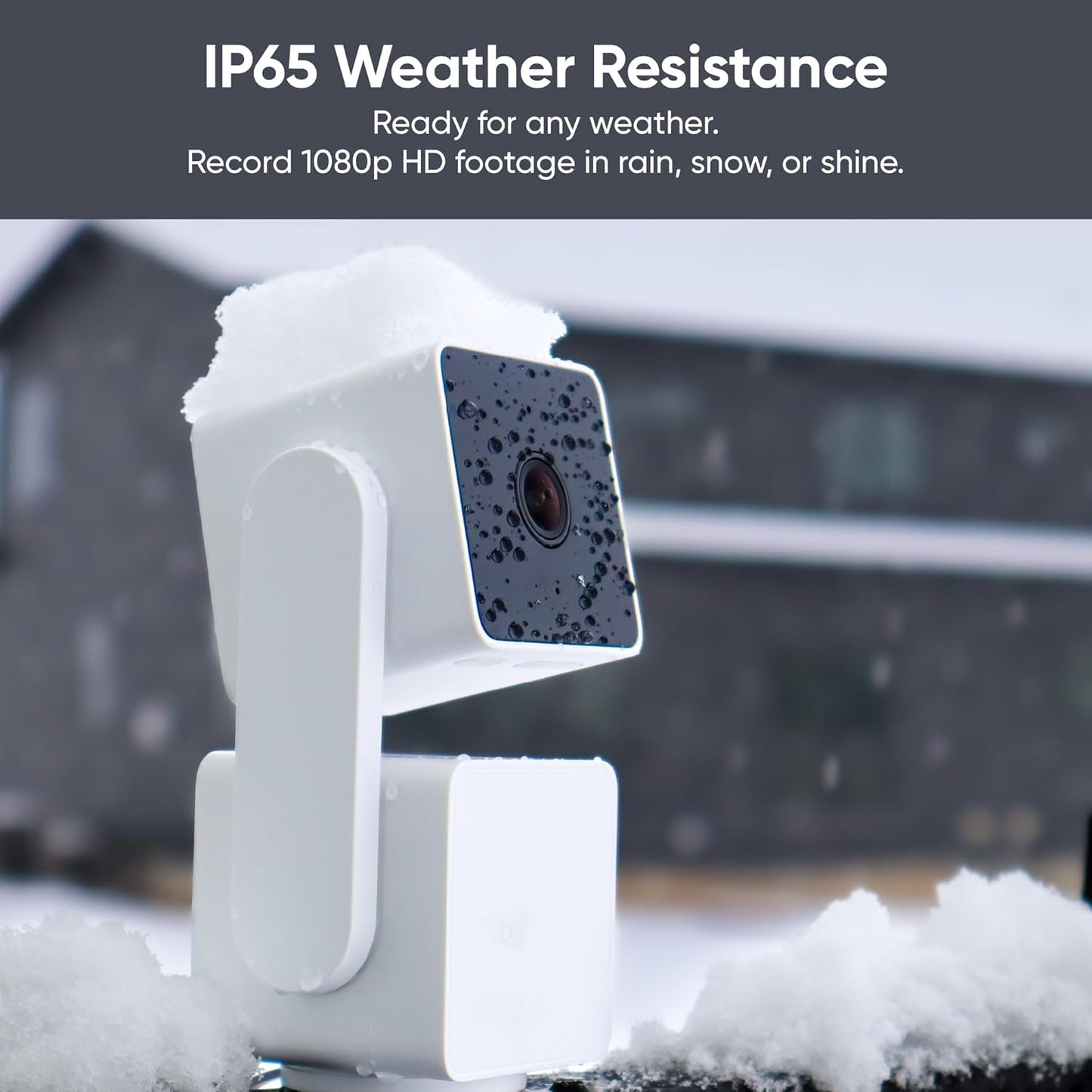WYZE Cam Pan v3, Indoor/Outdoor IP65-Rated 1080p Pan/Tilt/Zoom Wi-Fi Smart Home Security Camera