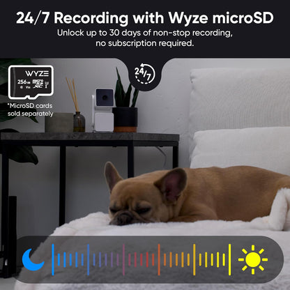 WYZE Cam Pan v3, Indoor/Outdoor IP65-Rated 1080p Pan/Tilt/Zoom Wi-Fi Smart Home Security Camera