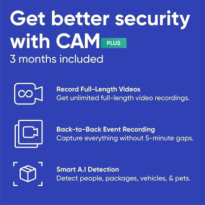 WYZE Cam Pan v3, Indoor/Outdoor IP65-Rated 1080p Pan/Tilt/Zoom Wi-Fi Smart Home Security Camera