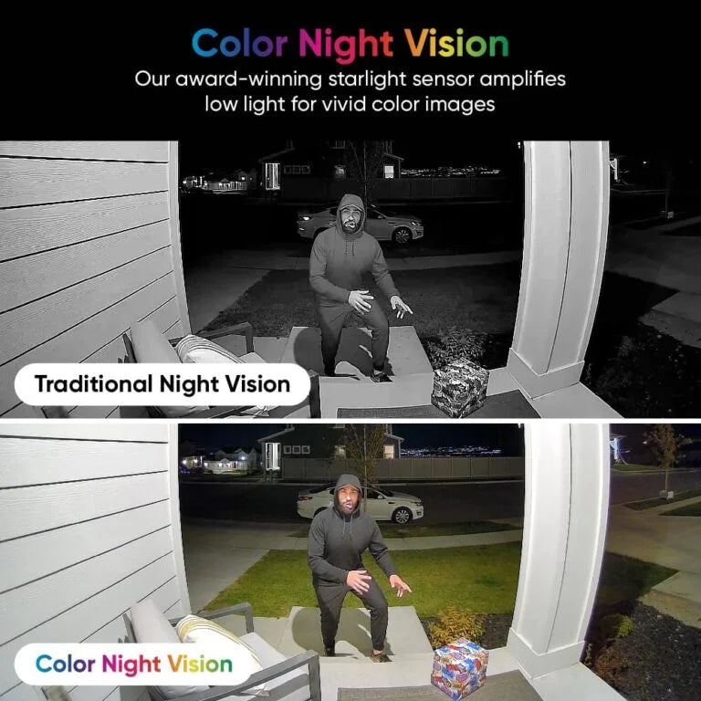 WYZE Video Doorbell v2, 2-Way Audio, 2K Video, Color Night Vision, IP65 Weather Proof