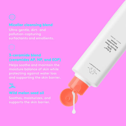 Drunk Elephant E-Rase Milki Micellar Water - 240 ml/8 fl oz - Mild No-Rinse Formula - Clean Clinical Skincare - Cruelty-Free..