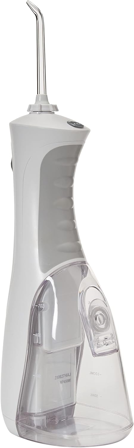 Waterpik Cordless Plus Water Flosser with 4 Flossing Tips, Rechargeable and Portable..