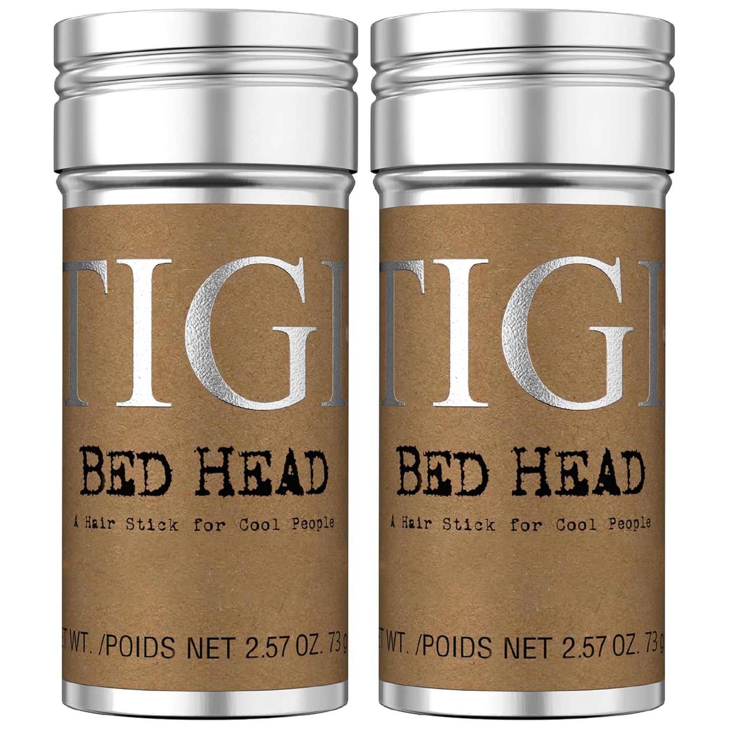 TIGI Bed Head Hair Wax Stick 2-Pack – Slick Back Styling Products for Men & Women, Hair Texture, Frizz Control, Lavender Scent, 2.57 Oz Ea