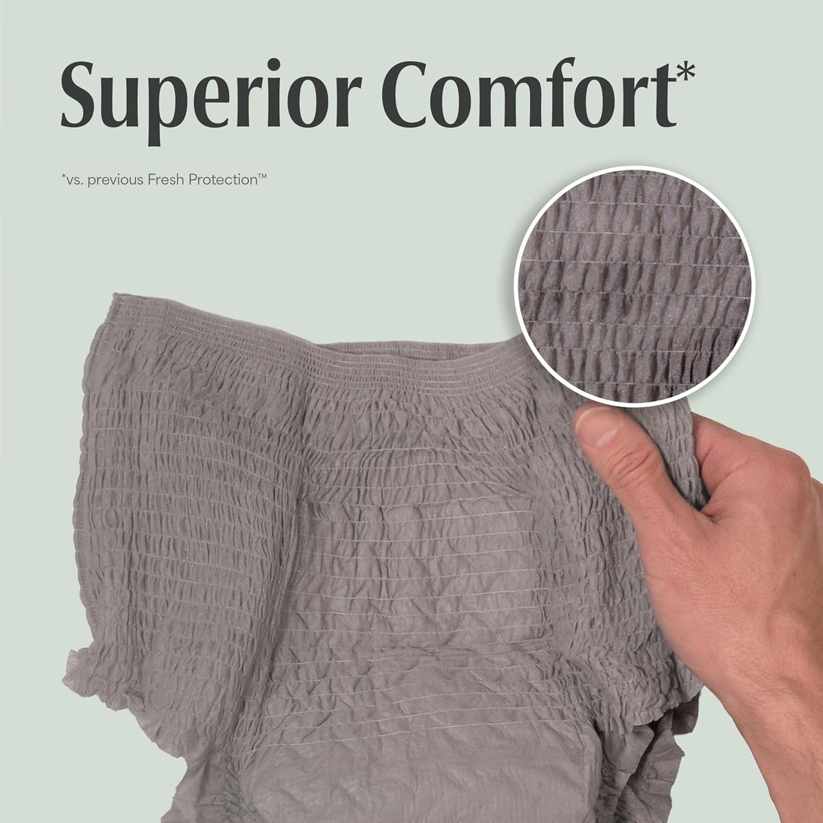 Depend Fresh   Protection adult incontinence underwear for men in a 32-count pack