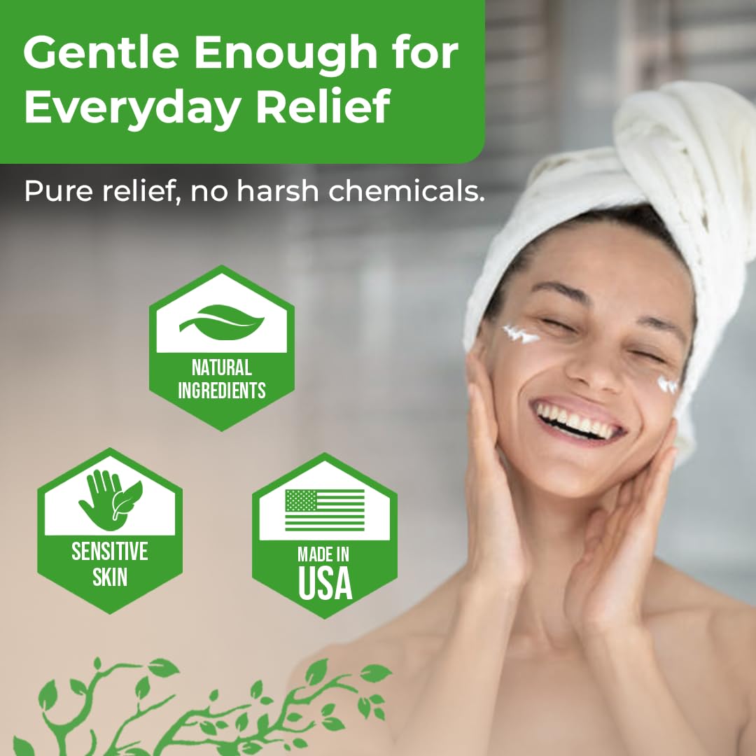 Wild Naturals Eczema & Psoriasis Cream for Dry, Itchy Skin – Eczema Relief