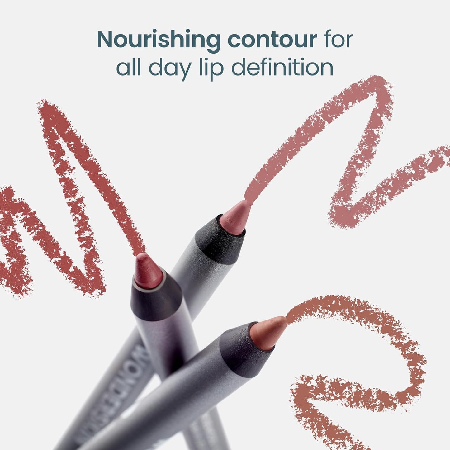 Wonderskin Lipliner Pencil - 360 Contour Lipliner, Long Lasting, Sharpenable, Waterproof and Transfer..