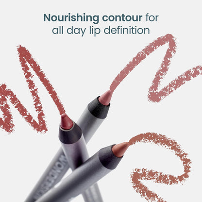 Wonderskin Lipliner Pencil - 360 Contour Lipliner, Long Lasting, Sharpenable, Waterproof and Transfer..