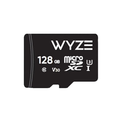 Wyze Expandable MicroSDXC Card Class 10,Storage 128GB , Black