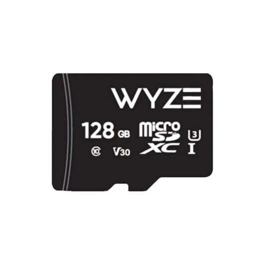 Wyze Expandable MicroSDXC Card Class 10,Storage 128GB , Black