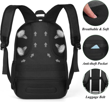 YAMTION Backpack for Men and Women, School Bookbag for Teenager,15.6 inch Laptop Bookbag