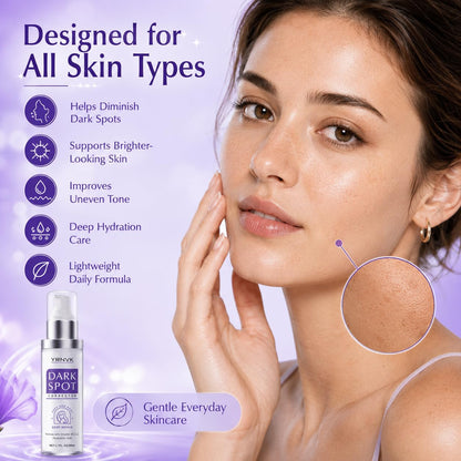 Dark Spot Remover for Face & Body, Brightening Serum with Vitamin C & Hyaluronic Acid | 1.70 FL OZ (Pack of 1)