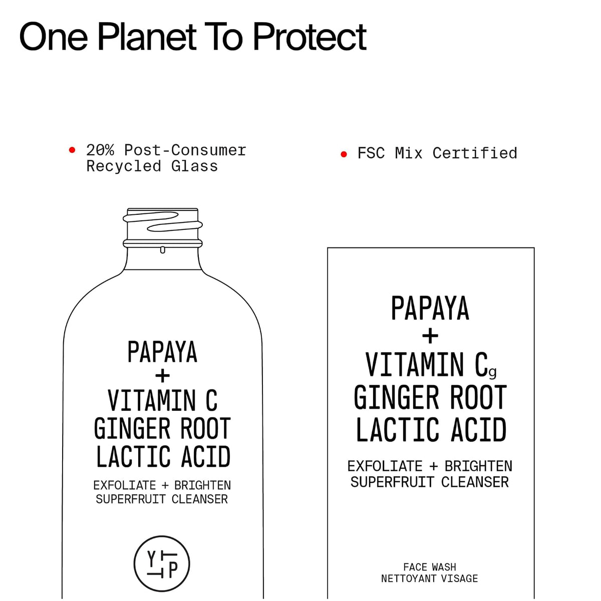 Youth To The People Superfruit Cleanser - Gentle Exfoliating Face Wash