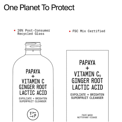 Youth To The People Superfruit Cleanser - Gentle Exfoliating Face Wash