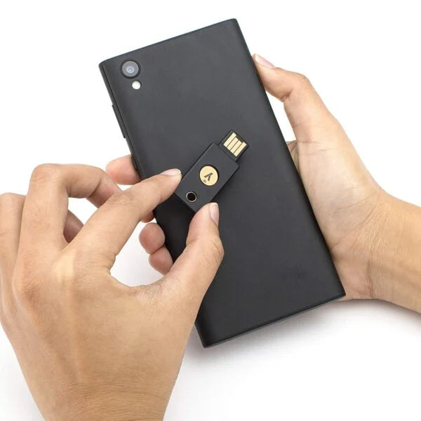 Yubico - YubiKey 5 NFC - Multi-Factor authentication (MFA) Security Key and passkey