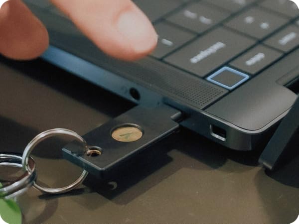 Yubico - YubiKey 5 NFC - Multi-Factor authentication (MFA) Security Key and passkey