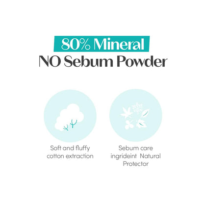 ETUDE Zero Sebum Loose Powder for Oily skin | Translucent Setting Powder with 80% Mineral..