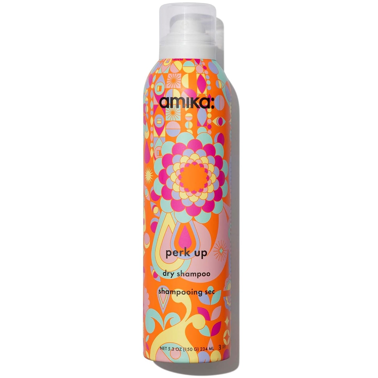 amika perk up talc-free dry shampoo | refreshes roots with a voluminous ‘oomph’ between washes, no white residue..
