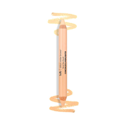 billion dollar brows Duo Brow Highlighter &amp; Concealer Pencil for Lifting and Highlighting Eyebrows..
