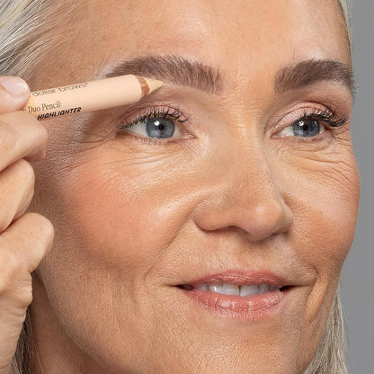 billion dollar brows Duo Brow Highlighter &amp; Concealer Pencil for Lifting and Highlighting Eyebrows..