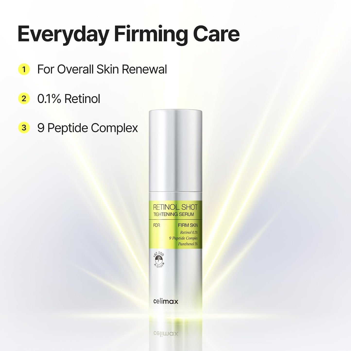 celimax The Vita A Retinal Shot Tightening Booster + Retinol Serum Set Global Exclusive | | 0.1% Retinal, 3% Matryxyl..