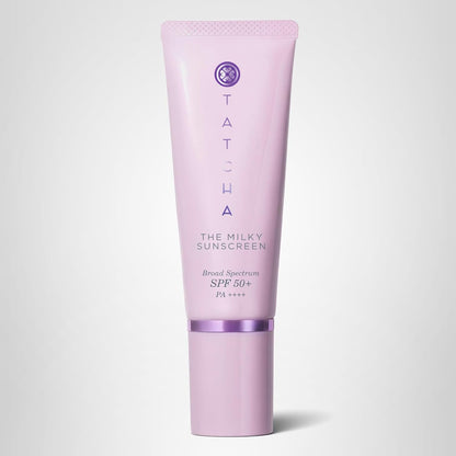 TATCHA The Milky Sunscreen, Broad Spectrum SPF 50+ PA+++ | Daily Light-Weight Sun Protection with No White Cast..