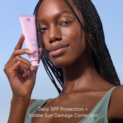 TATCHA The Milky Sunscreen, Broad Spectrum SPF 50+ PA+++ | Daily Light-Weight Sun Protection with No White Cast..