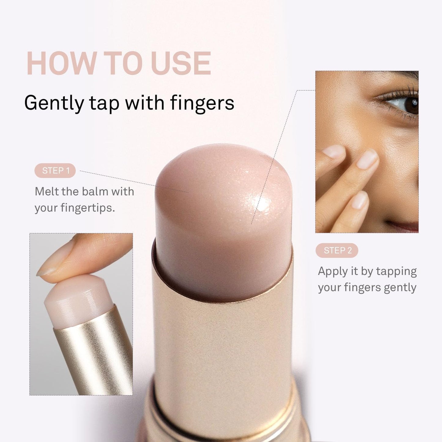 hince True Dimension Radiance Balm - Highlighter for Korean Glass Skin, Blush for Cheeks, Cream Blush, Contour Stick..