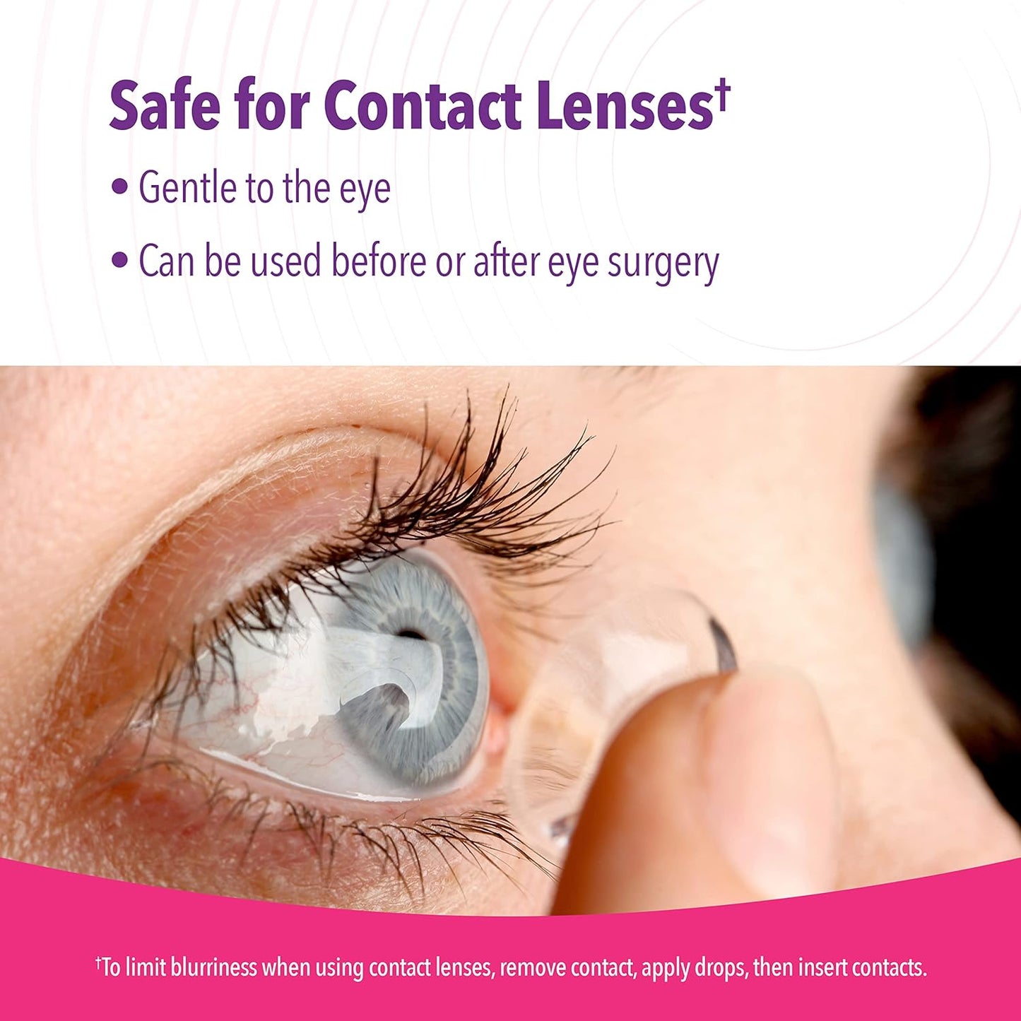 iVIZIA Sterile Lubricant Eye Drops for Dry Eyes, Preservative-Free, 10ml | Moisturizing, Dry Eye Relief, Contact Lens Friendly