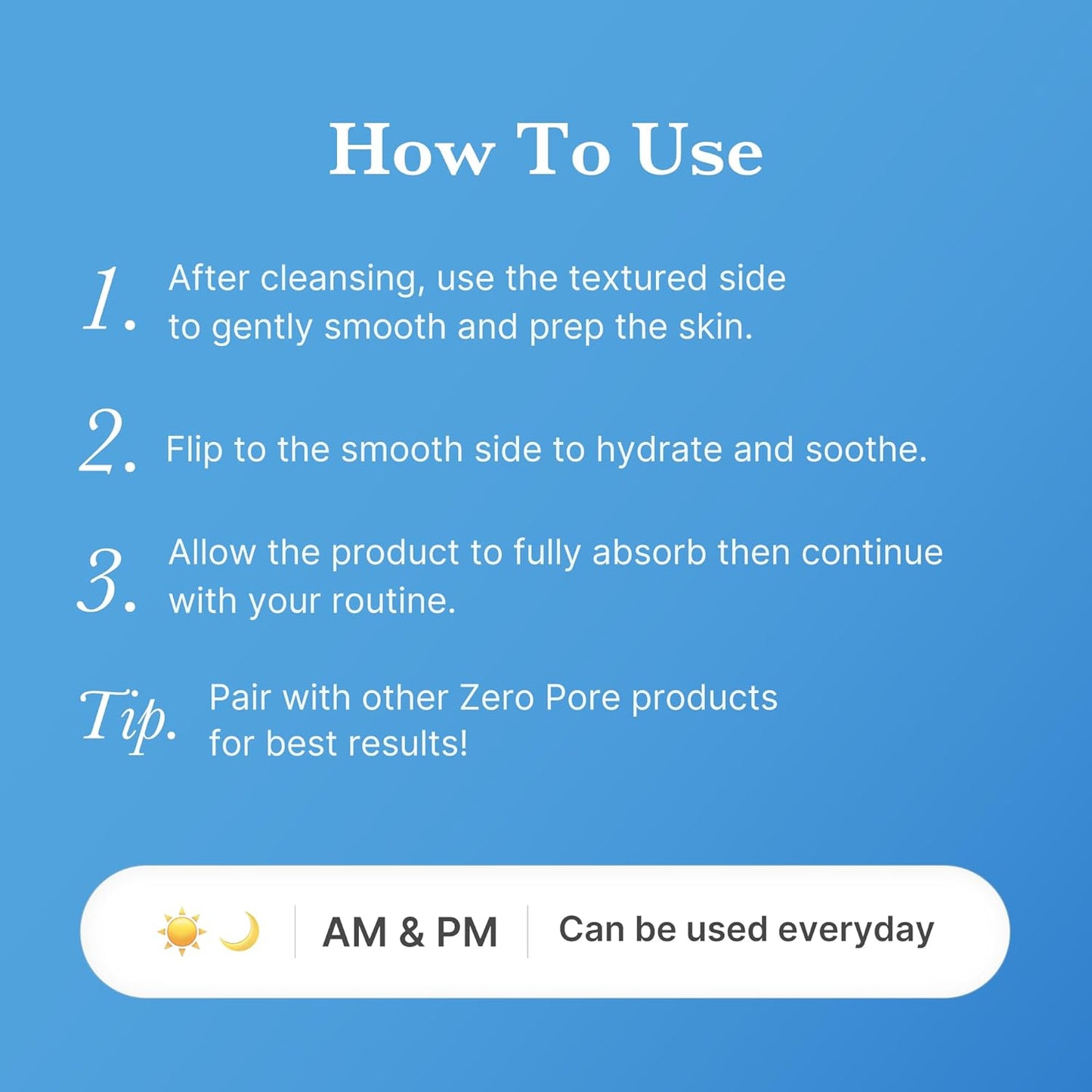 medicube Toner Pads Zero Pore Pad 2.0  | Gentle Calming Toner Pad for Exfoliation, Minimizing Pores &amp; Blackhead Removal with PHA ..