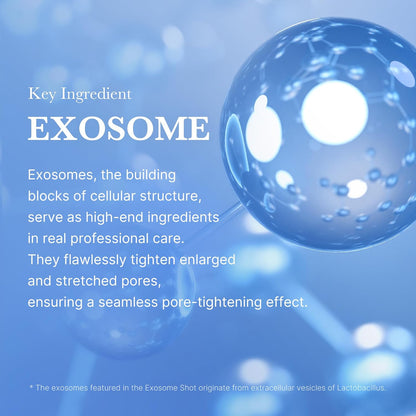 medicube Exosome Shot Zero 2,000 PPM Spicule Facial Serum | Liquid Skin Booster Serum | Exosome, AHA+BHA+PHA..