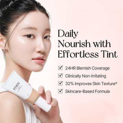 mixsoon PDRN Collagen Tinted Moisturizer - Skincare-Infused Base with Rice PDRN & Peptides |1.69 fl.oz. Korean Glass Skin (No. 23 Aura)