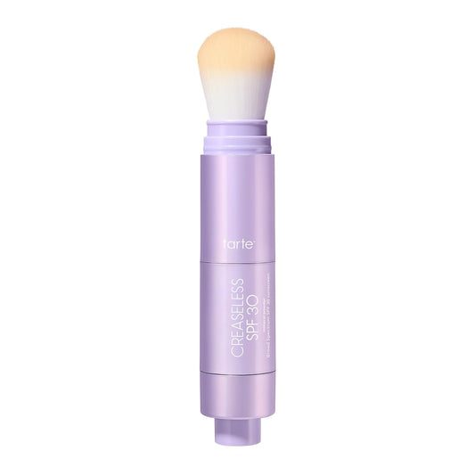tarte creaseless SPF 30 mineral powder – Brush On Sunscreen for Face, Body &amp; Hairline, Sweat-Resistant 16HR Setting Powder..