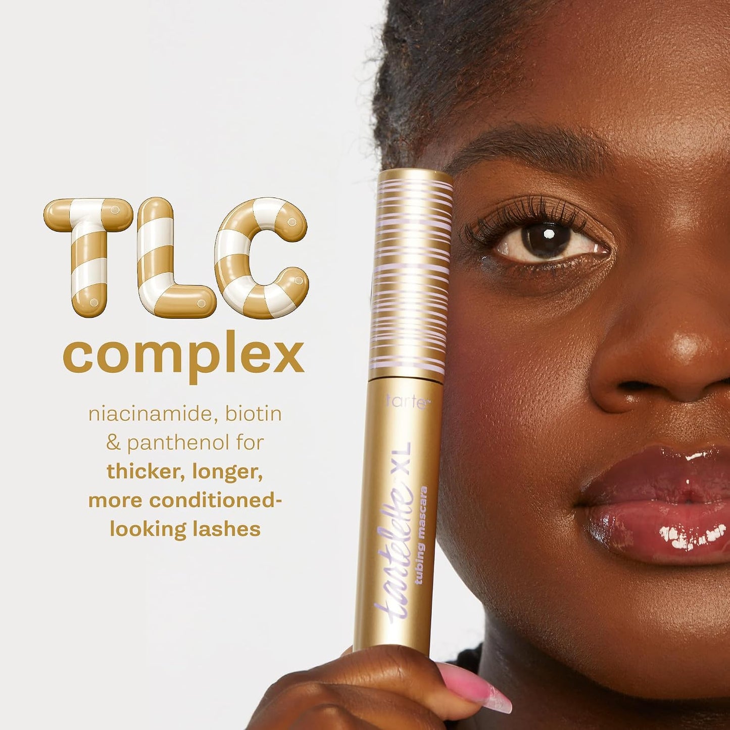 tarte tartelette XL tubing mascara – Lash Extensions in a Tube with Peptide, Extra-Bold Buildable Lifted Length & Volume..