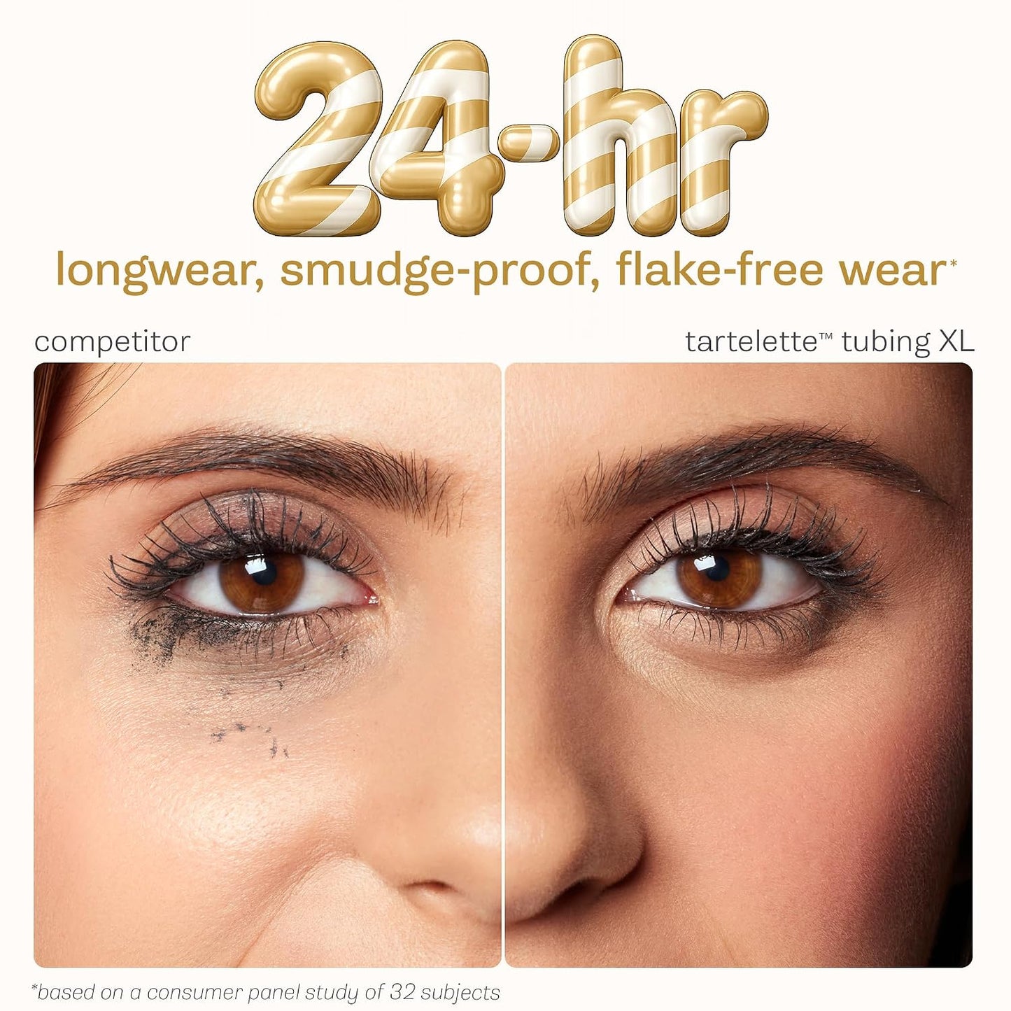 tarte tartelette XL tubing mascara – Lash Extensions in a Tube with Peptide, Extra-Bold Buildable Lifted Length & Volume..