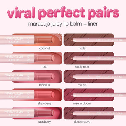 tarte maracuja juicy lip balm gloss – Viral Nourishing Lip Butter Color with High-Shine Hydration, Skincare Infused with Vitamin E..