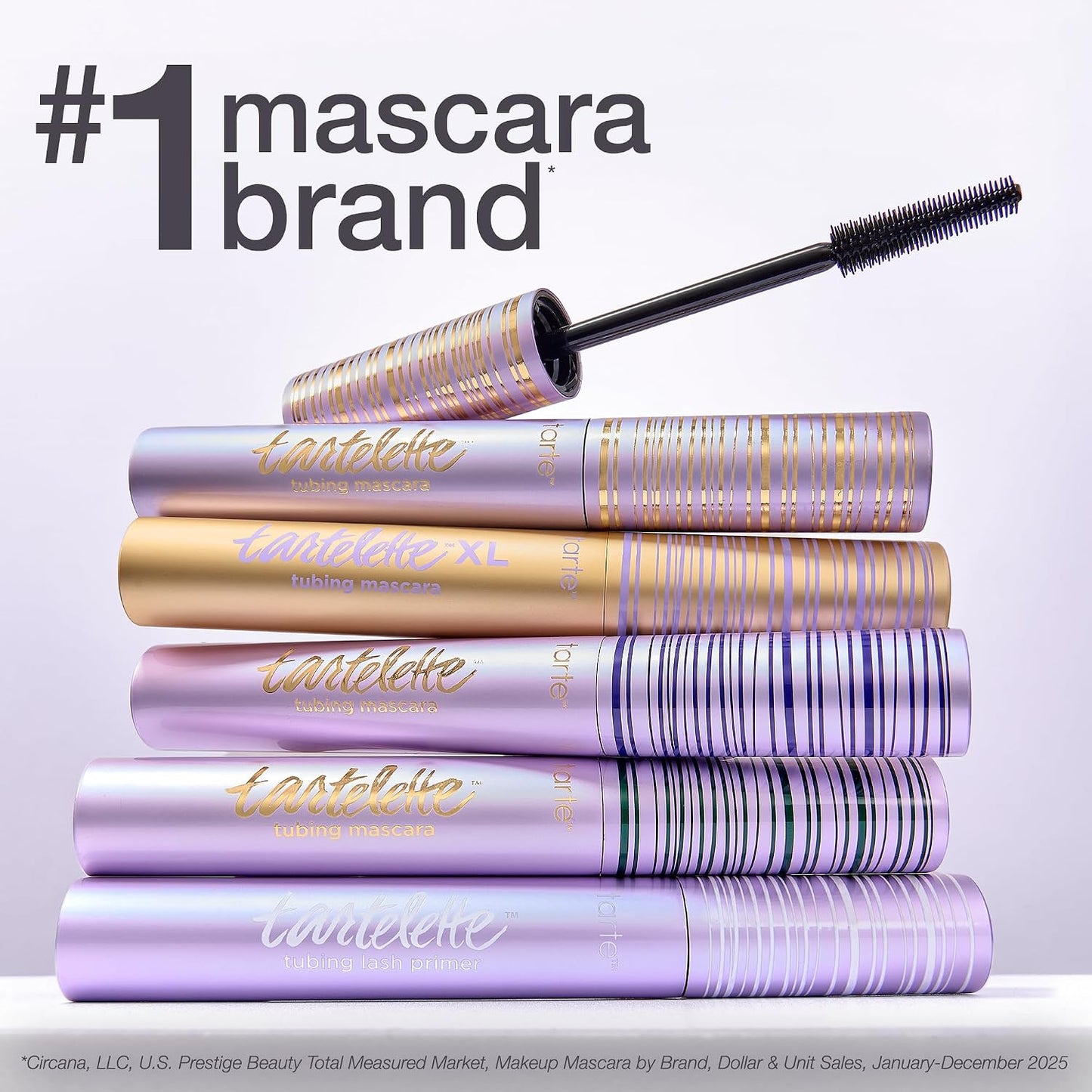 tarte tartelette XL tubing mascara – Lash Extensions in a Tube with Peptide, Extra-Bold Buildable Lifted Length & Volume..